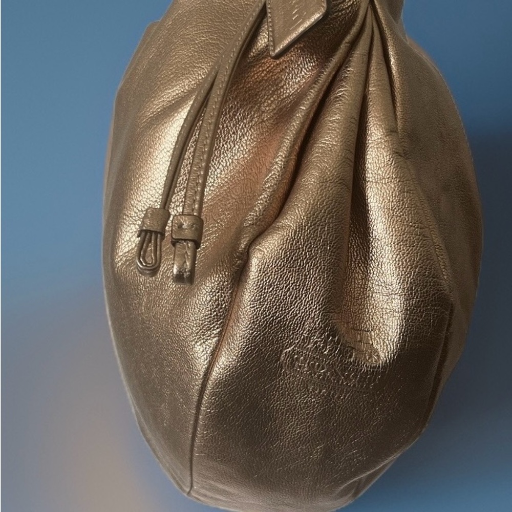 ❤️❤️❤️💕Coach Allie Leather Gold Shoulder Bag❤️❤️♥️💕 - Picture 8 of 16